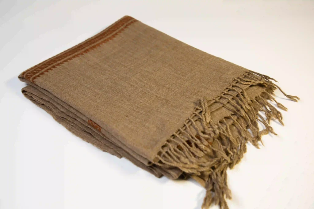 Hand embroidered Pashmina shawl made by skilled artisans