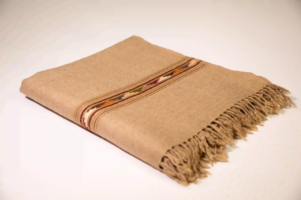 Pure sheep wool shawl