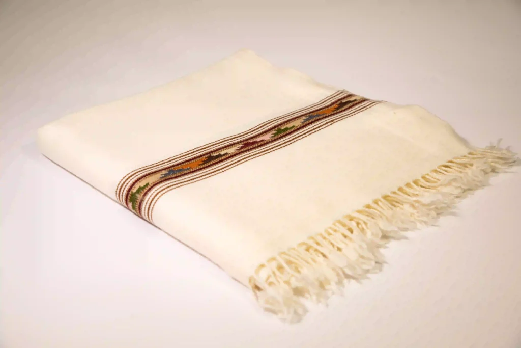 gents winter wear with traditional wool shawl