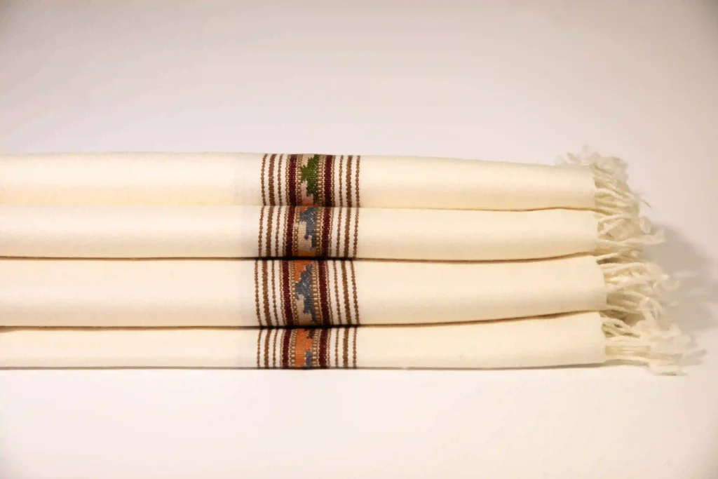 White Shawl for Men