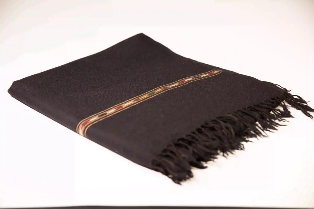 Black Shawl for Men