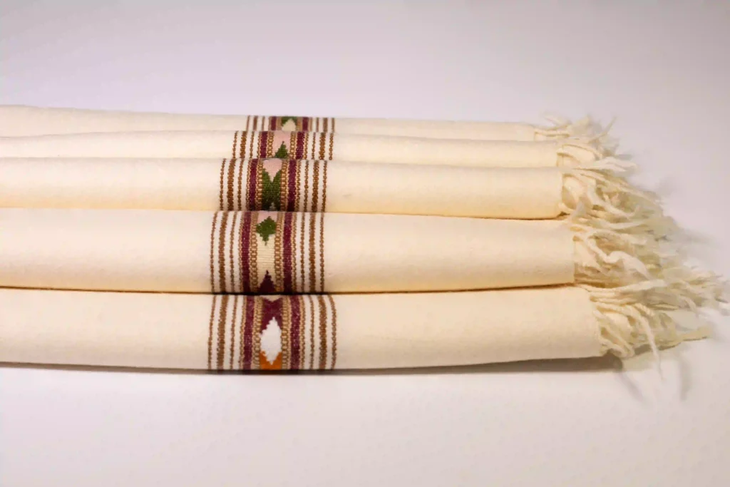 white shawl for men