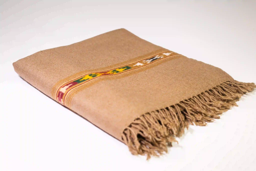 Pure sheep wool shawl