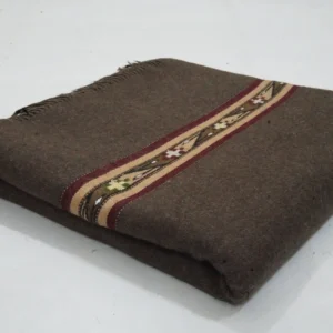 brown shawl