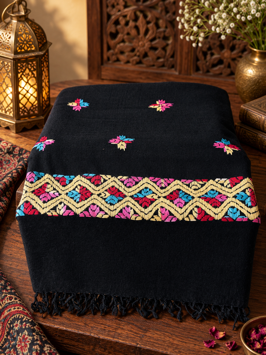 winter ladies shawl